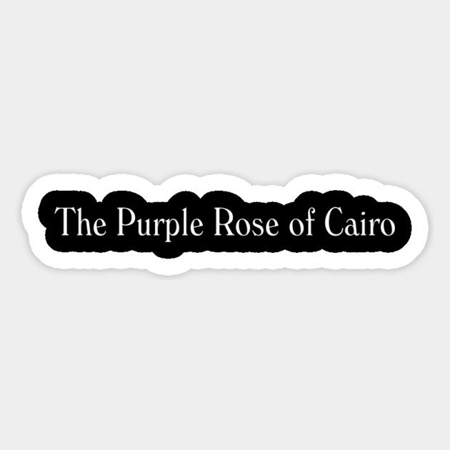 The Purple Rose of Cairo 1985 Magnet by The Daily Ghost