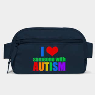 I Love Someone With Autism Bag