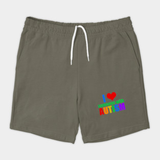 I Love Someone With Autism Shorts