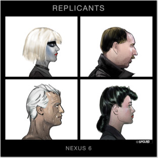 Blade Runner Replicants Posters and Art