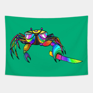 Pride Crab is Inevitable Tapestry