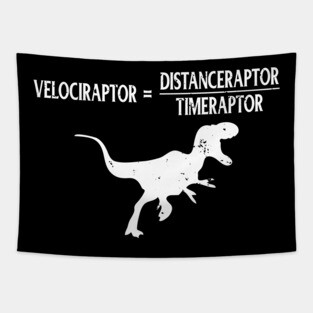 Distanceraptor/Timeraptor=Velociraptor Dinosaur Tapestry