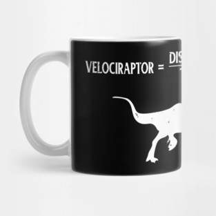 Distanceraptor/Timeraptor=Velociraptor Dinosaur Mug