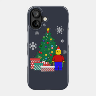 Lego Man Around The Christmas Tree Phone Case