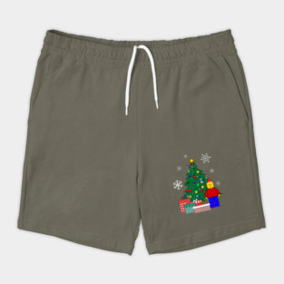 Lego Man Around The Christmas Tree Shorts