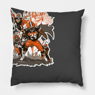Nick Chubb Superhero Pillow