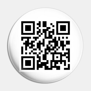 Did You Just Scan Me? QR Code Pin