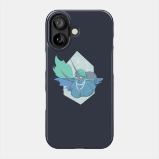 Narwhal Mermaid Babe Phone Case