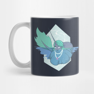 Narwhal Mermaid Babe Mug