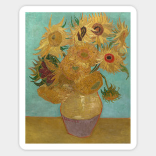 Sunflowers by Vincent van Gogh Sticker