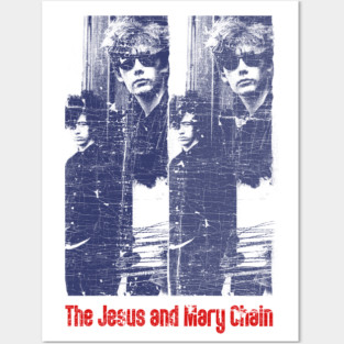 The Jesus & Mary Chain - - - Glitch Fan Art Posters and Art