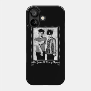 Jesus & Mary Chain - Vintage Look Fan Design Phone Case