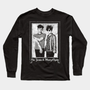 Jesus & Mary Chain - Vintage Look Fan Design Long Sleeve T-Shirt