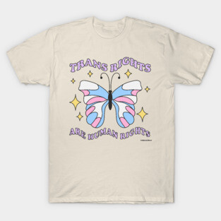 trans rights butterfly T-Shirt