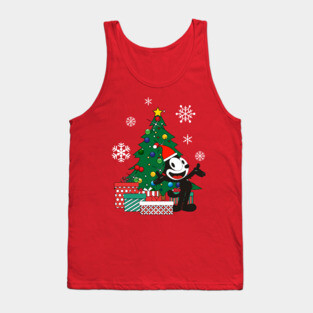 Classic Felix The Cat Around The Christmas Tree Tank Top