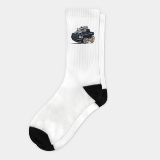 Dodge Ram Black Truck Socks