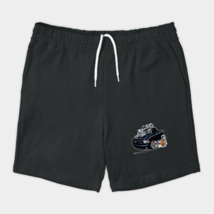 Dodge Ram Black Truck Shorts