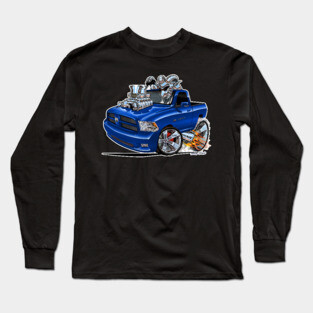 Dodge Ram Truck blue Long Sleeve T-Shirt