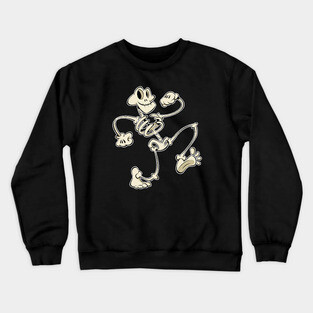 Keep on Truckin' Skeleton Crewneck Sweatshirt