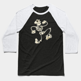 Keep on Truckin' Skeleton Baseball T-Shirt