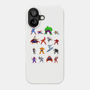 Superheroes Phone Case