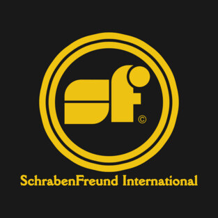SchrabenFreund International in GOLD T-Shirt