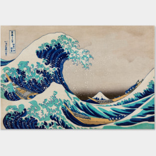 Hokusai Great Wave Posters and Art