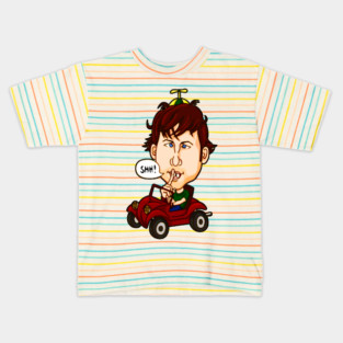 Man who shushes Kids T-Shirt