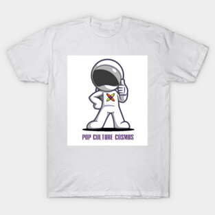 Pop Culture Cosmos Logo T-Shirt