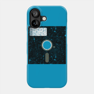 Retro Floppy (Grunge) Phone Case