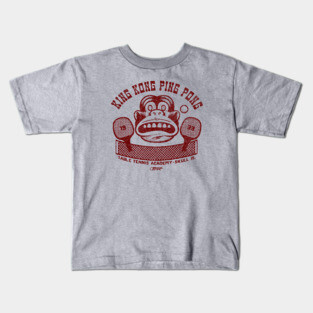 King Kong ping pong Kids T-Shirt