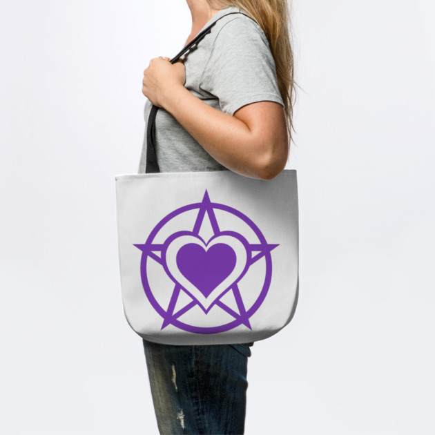 Purple Pagan Heart Cheeky Witch® by Cheeky Witch