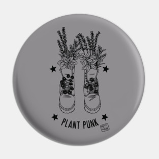 Plant Punk Pin