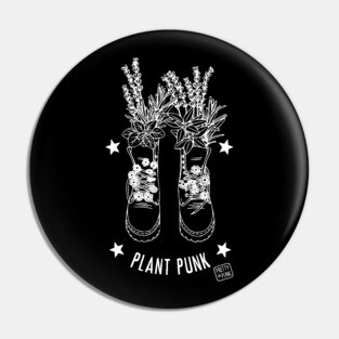 Plant Punk Pin