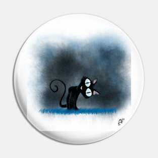 Coraline Wuss Puss Pin