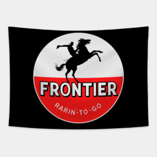 Frontier Gasoline Rarin'-to-go Tapestry