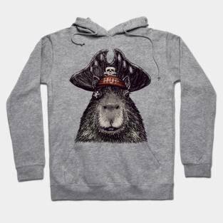 Capyrate - Pirate Capybara Hoodie