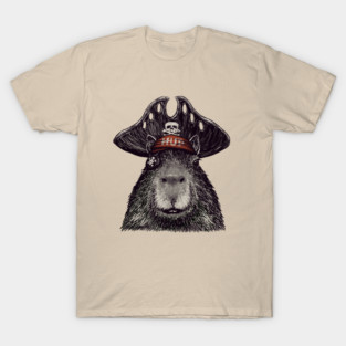 Capyrate - Pirate Capybara T-Shirt
