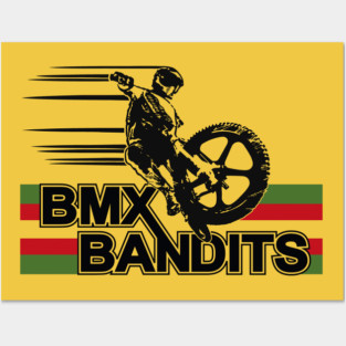 Mod.4 BMX Bandits Bikers Posters and Art