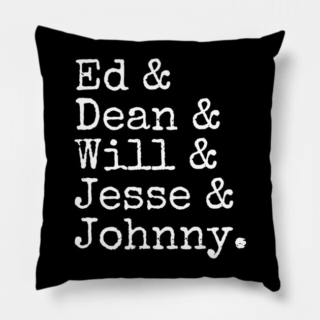 Collective Soul Name List Pillow by Litehouse Tees