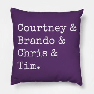 The Courtney Show Pillow
