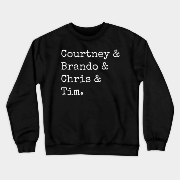 The Courtney Show Crewneck Sweatshirt by Litehouse Tees