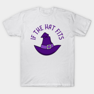 Purple If The Hat Fits Cheeky Witch® T-Shirt