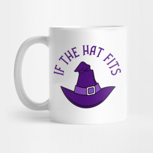 Purple If The Hat Fits Cheeky Witch® Mug