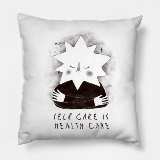 Self-Care Star Pillow