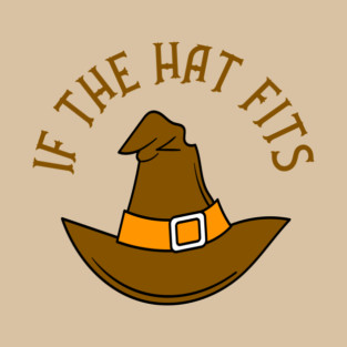 Orange If The Hat Fits Cheeky Witch® T-Shirt