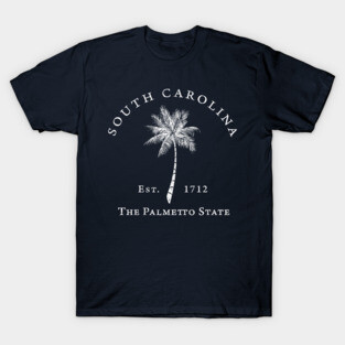 South Carolina SC Palmetto State Old Style T-Shirt