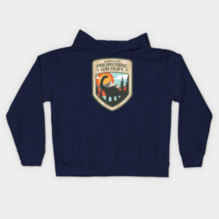 Department of Prehistoric Wildlife Kids Hoodie