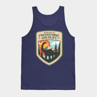 Department of Prehistoric Wildlife Tank Top