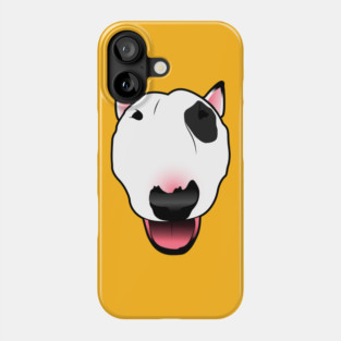 Bull Terrier Face Phone Case